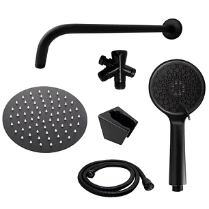 Set Ducha Y Teleducha Negro