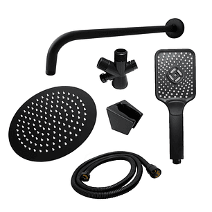 Set Ducha Y Teleducha Negro C441