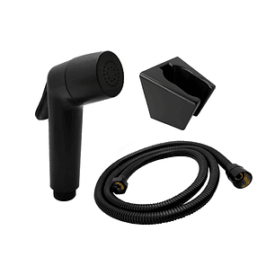 Set Ducha Bidet Sanitario Negro C461