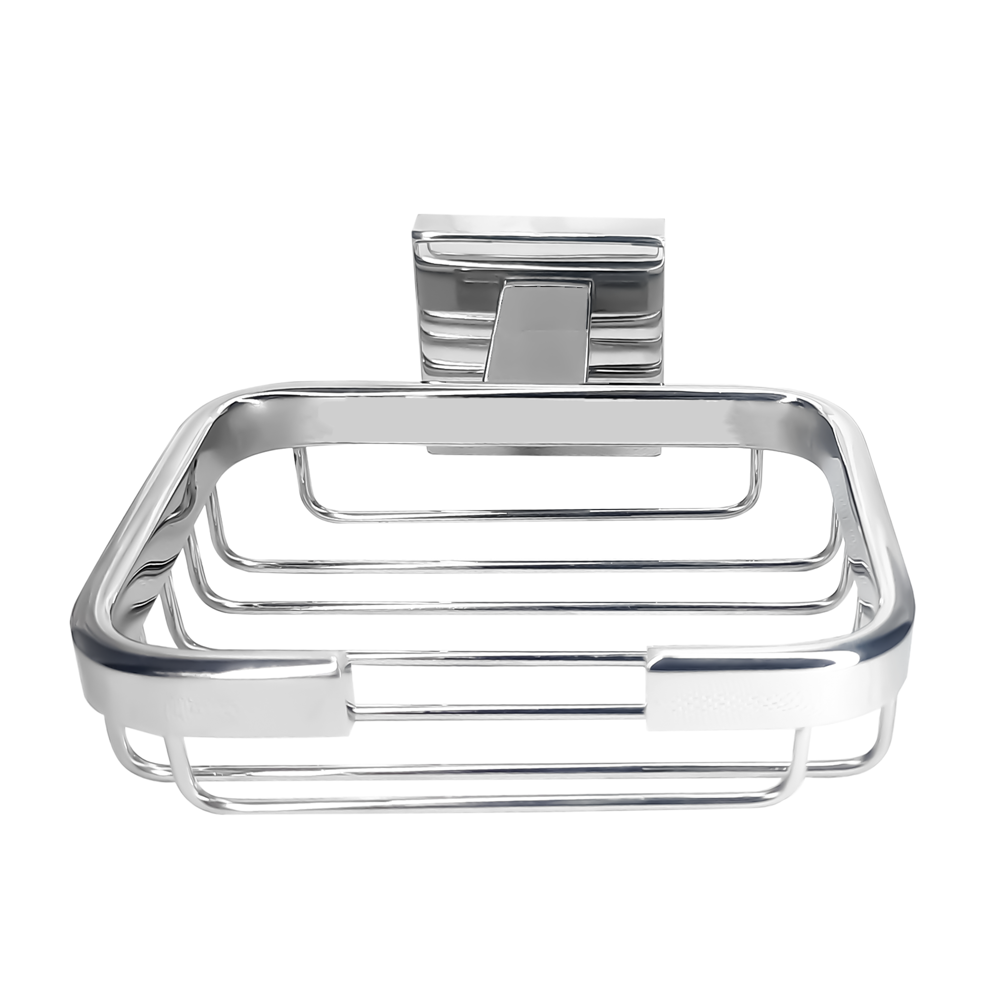 Jabonera Rejilla Inox 304 Base Cuadrada