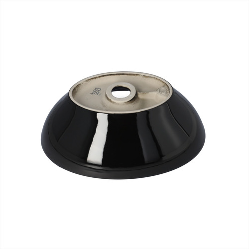 Sobreponer Ceramico Lavamanos Ovalado Negro
