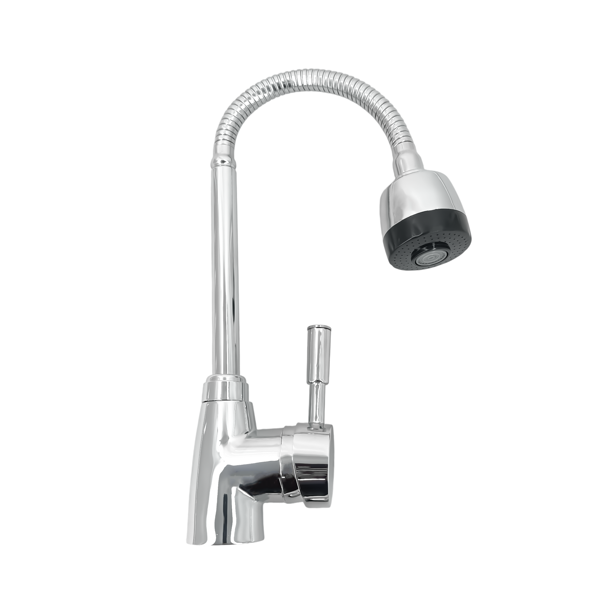 Griferia Cocina California Flexible Mezclador Cromado