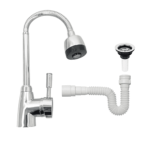 Combo Griferia Lavaplatos Mezclador C929