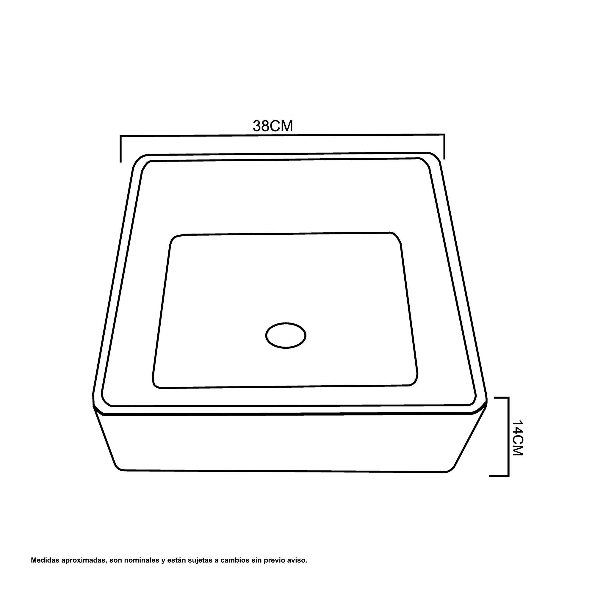 Combo Lavamanos y Grifería de Lujo Negro C1284