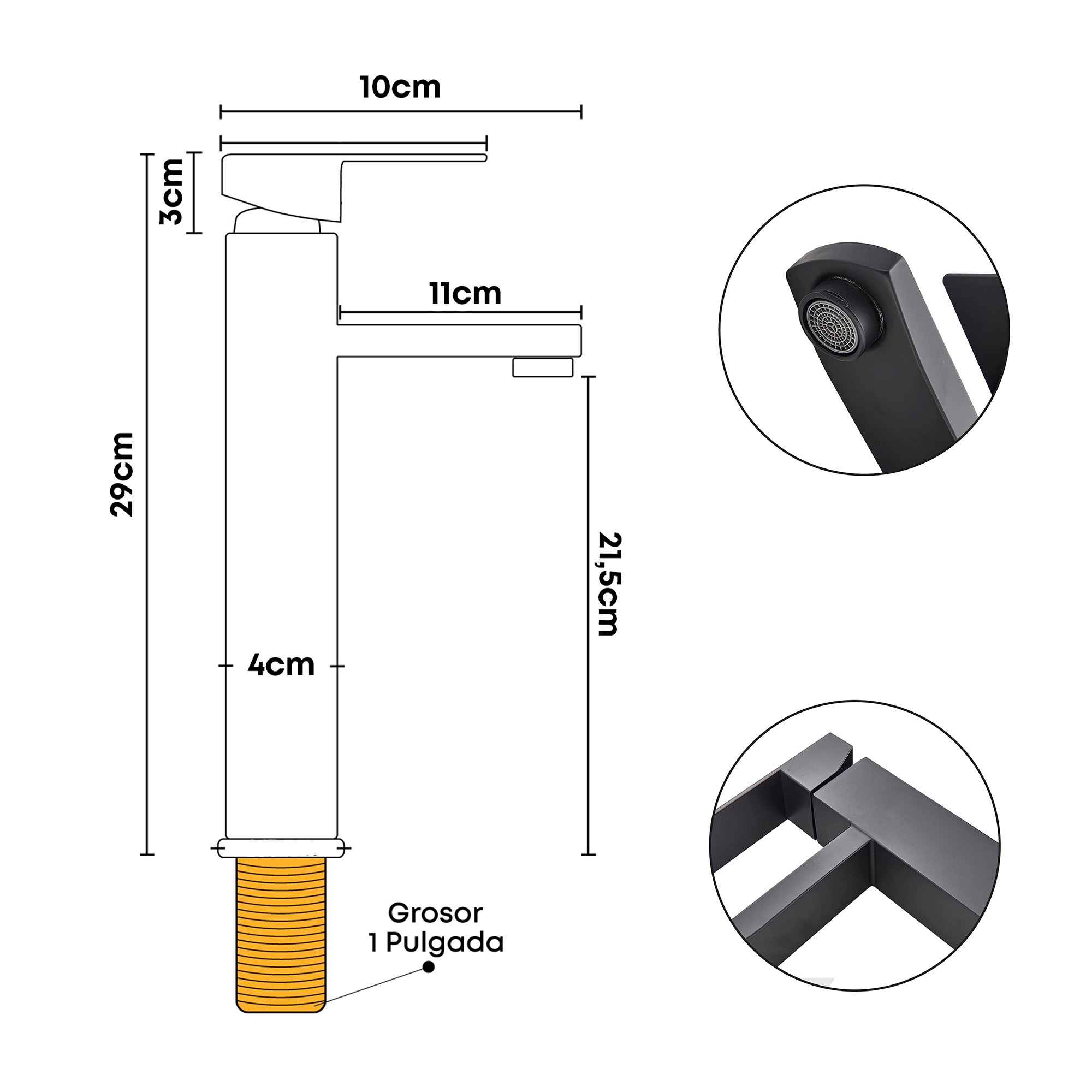 Combo Lavamanos + Grifería Mezclador + Push C1288