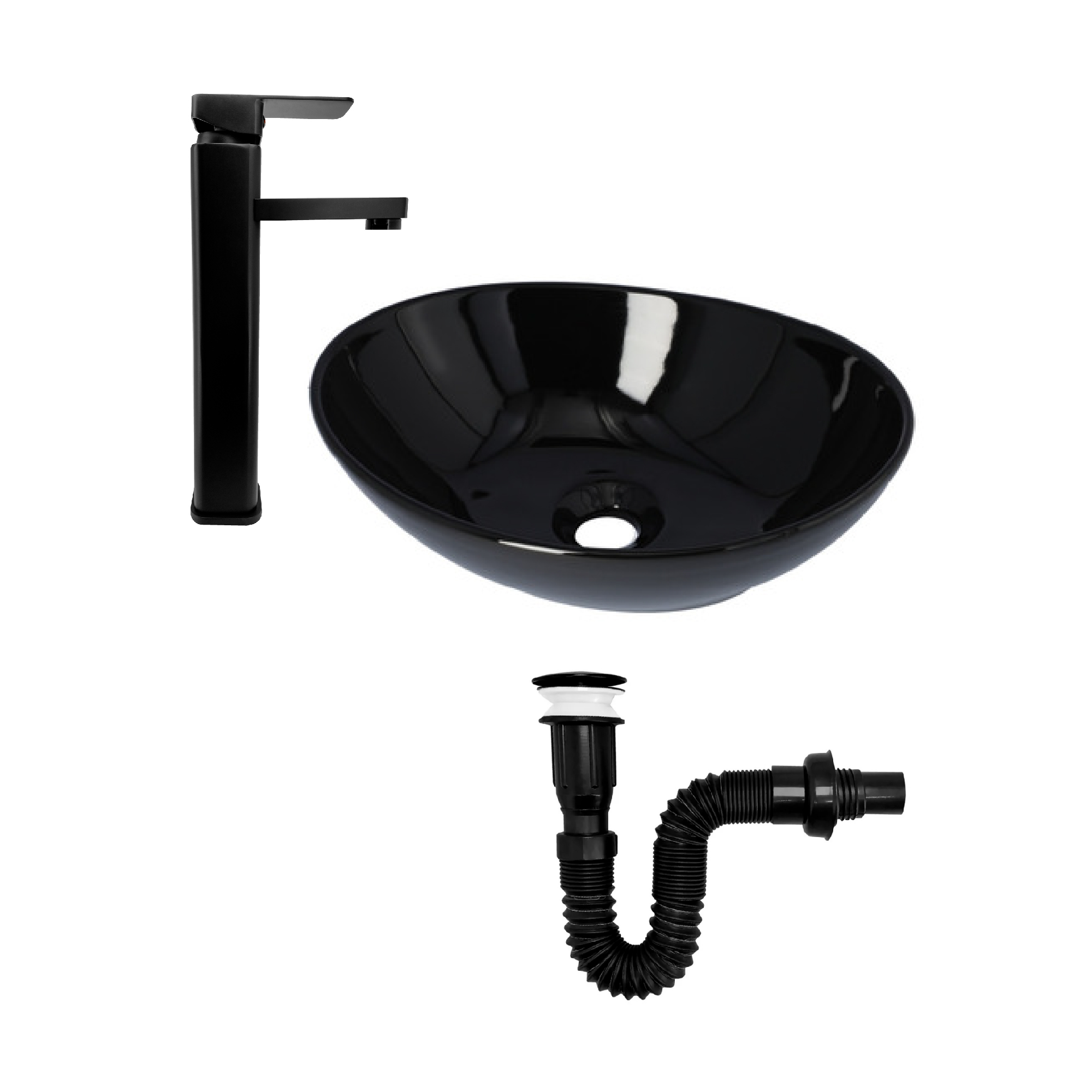 Combo Lavamanos + Grifería Mezclador + Push C1290