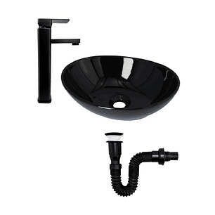 Combo Lavamanos + Grifería Mezclador + Push C1290