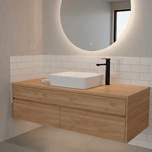 Combo Lavamanos + Grifería Mezclador + Push C1291