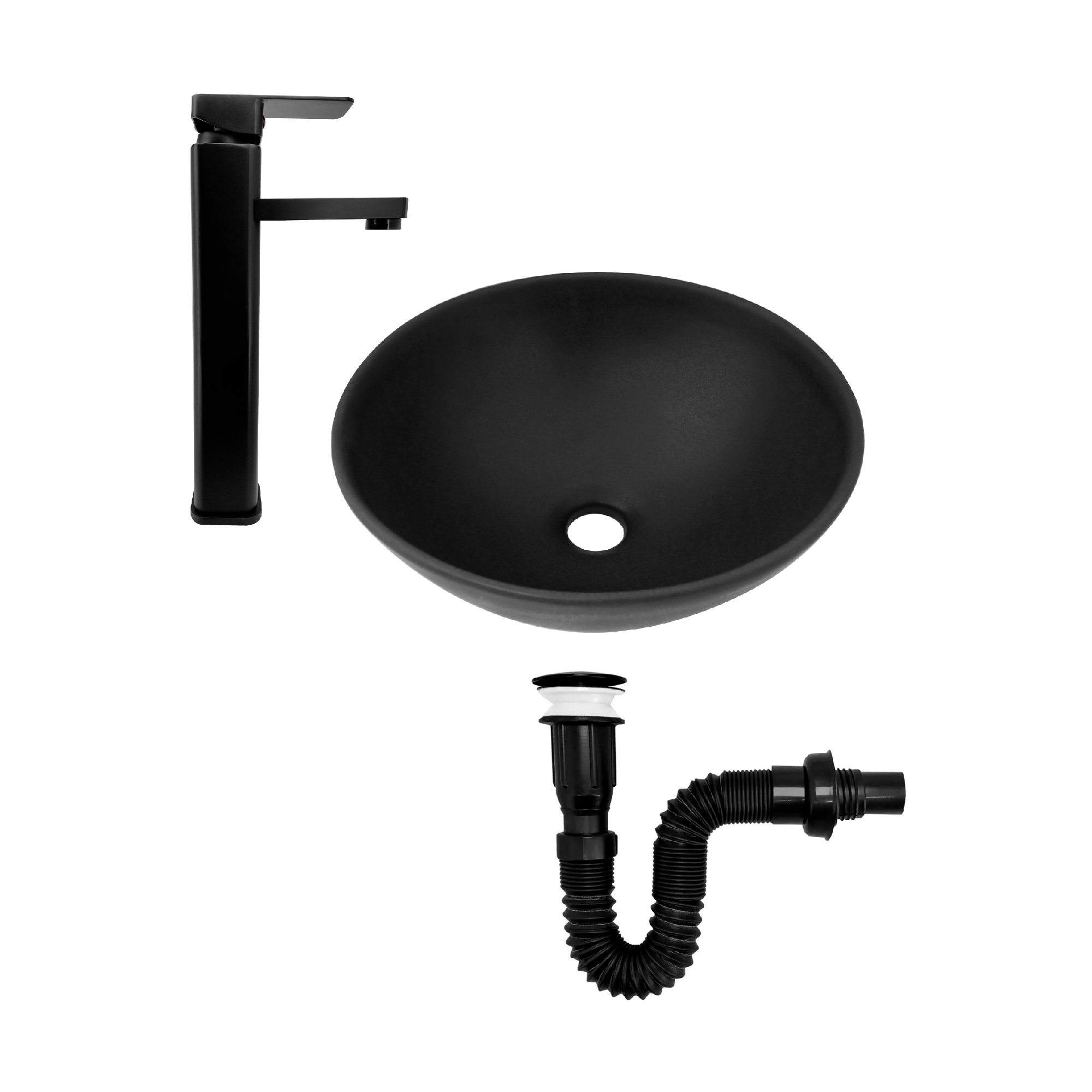 Combo Lavamanos + Grifería Mezclador + Push C1292