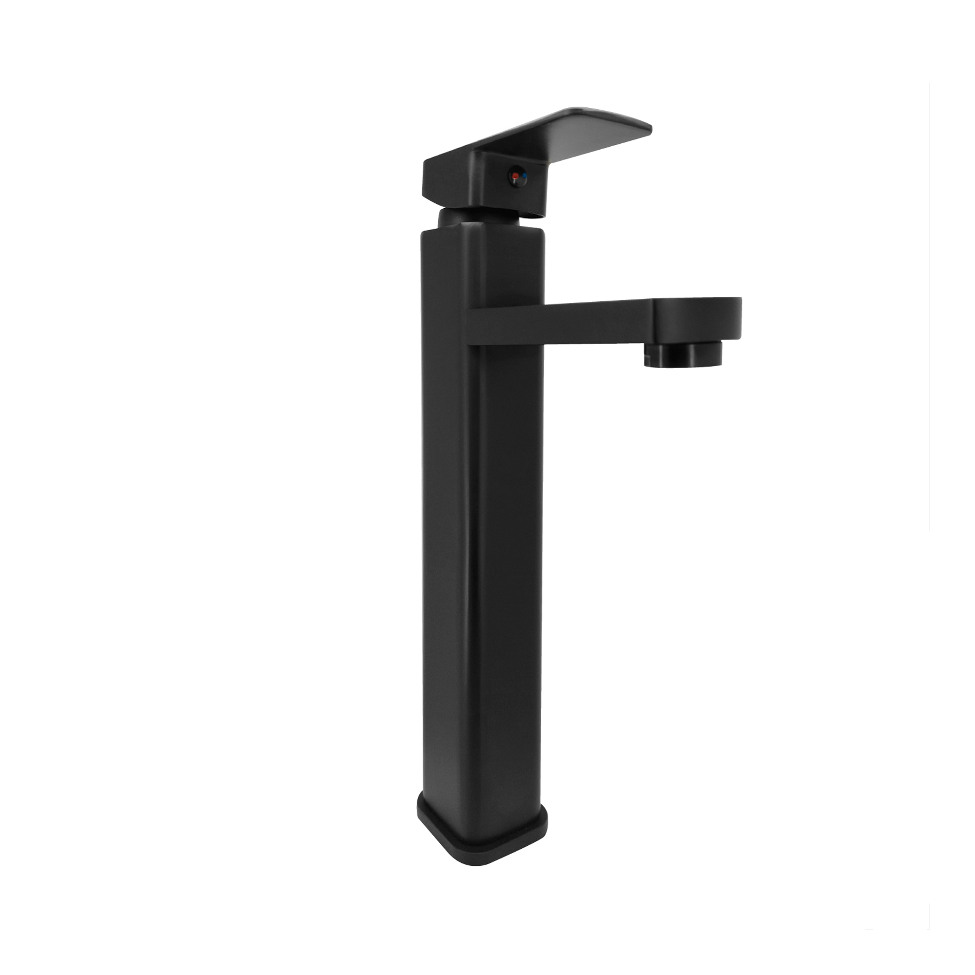 Combo Lavamanos y Grifería de Lujo Negro C1286