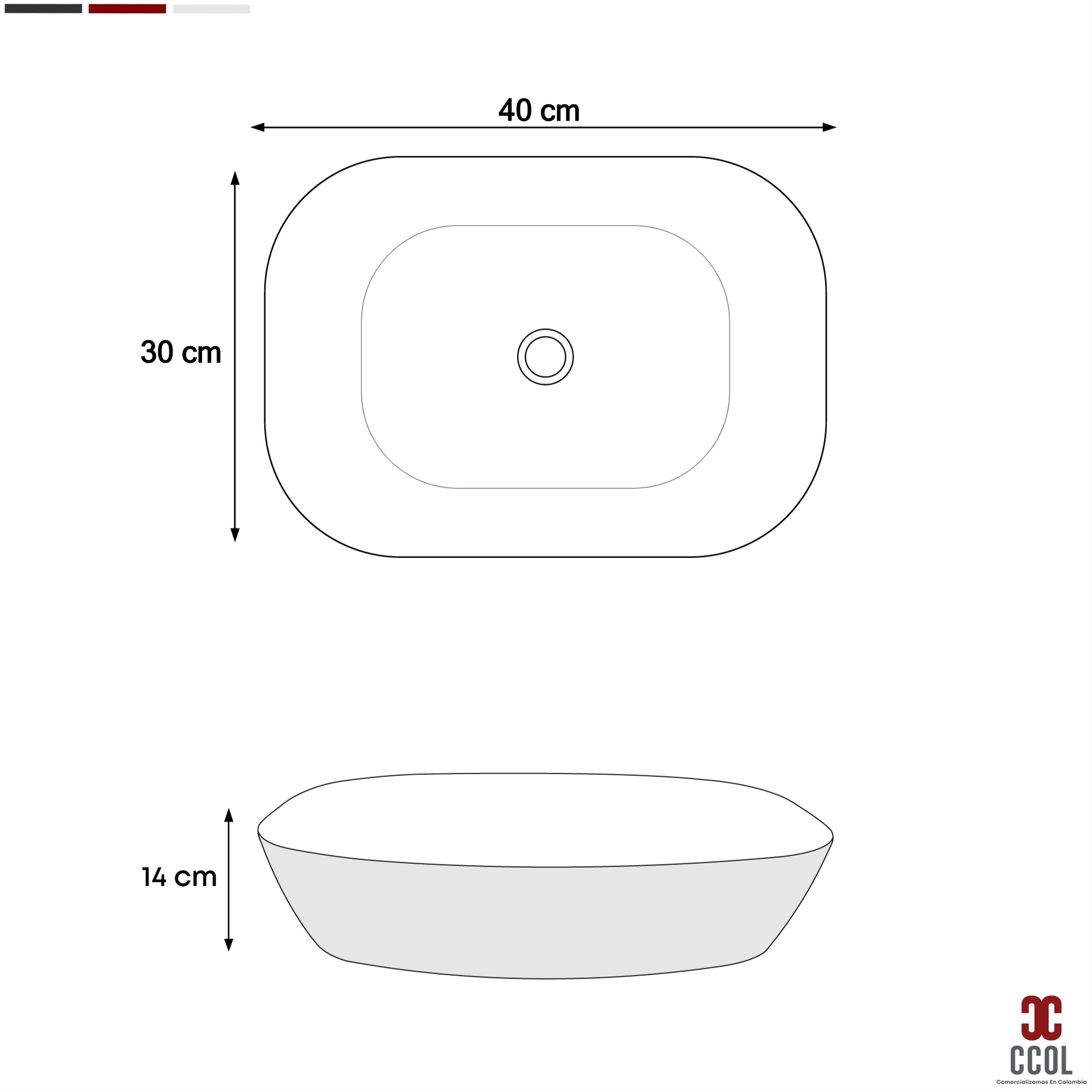 Combo Lavamanos + Grifería Mezclador + Push C1293