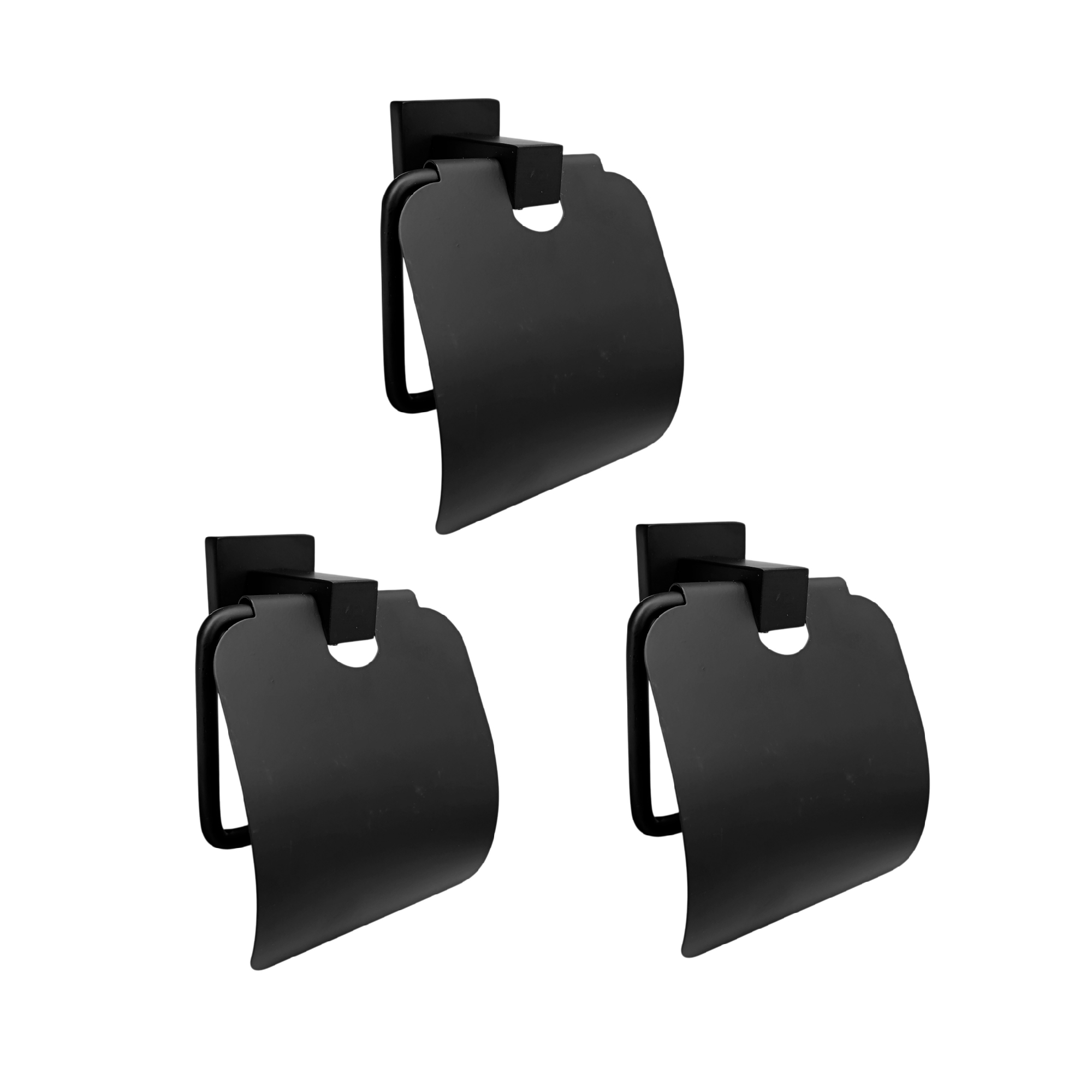 Pack Accesorios 3 Piezas Acero Negro Ccol539