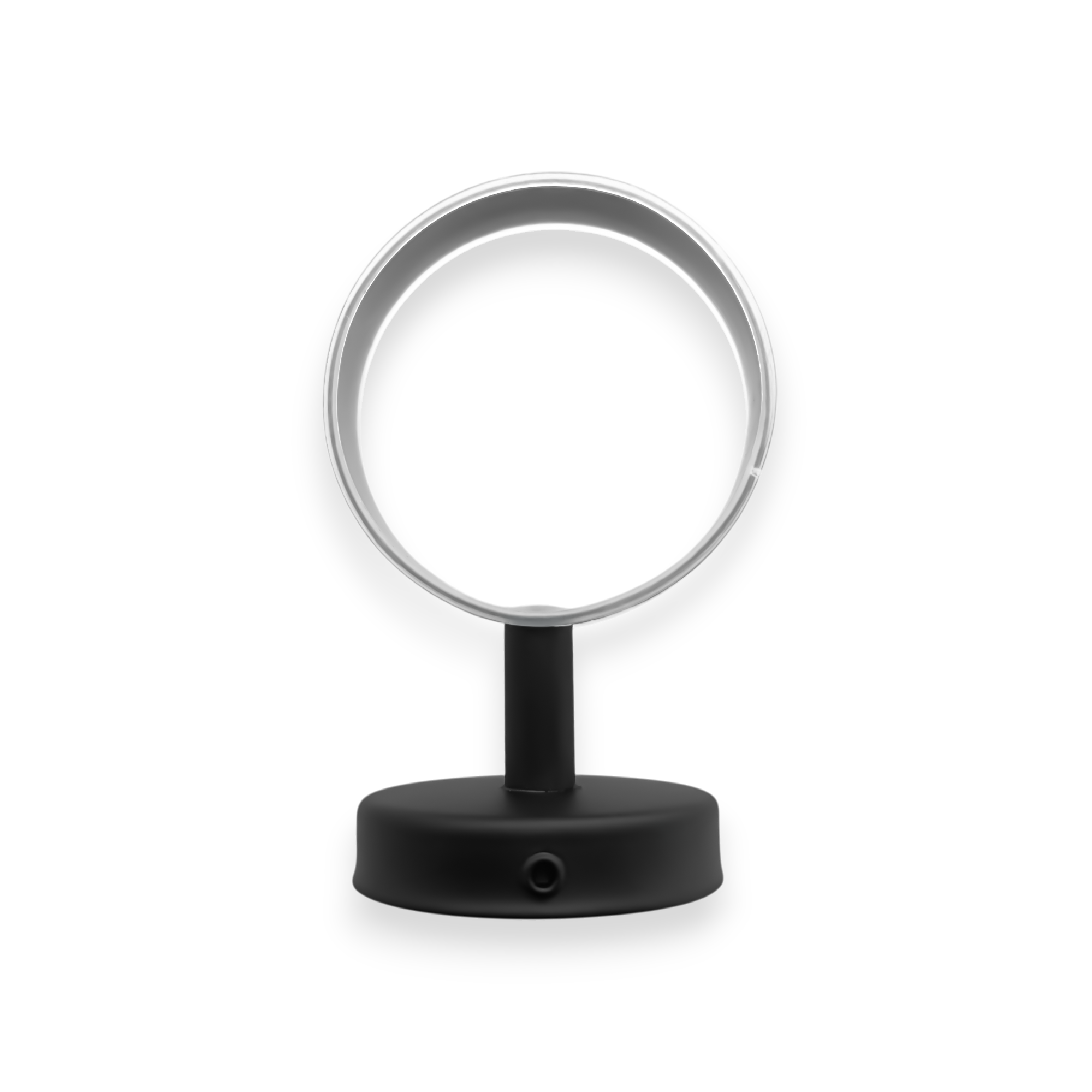 Portacepillos Negro Base Redonda CCOL-3302