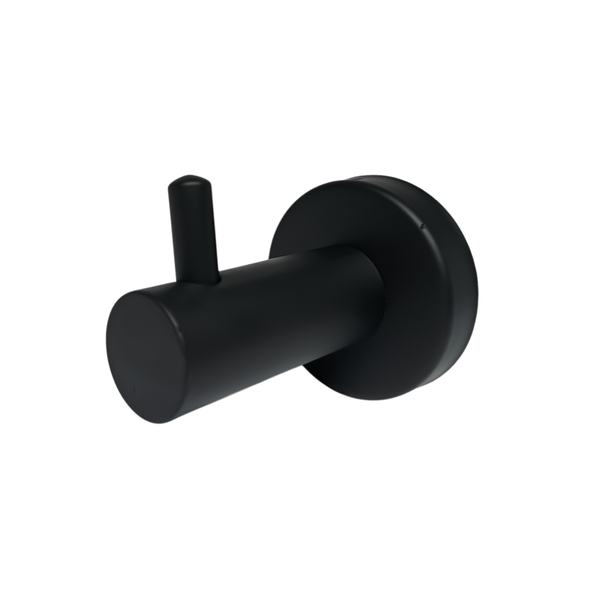 Perchero Base Redonda Negro Un Servicio CCOL-3305