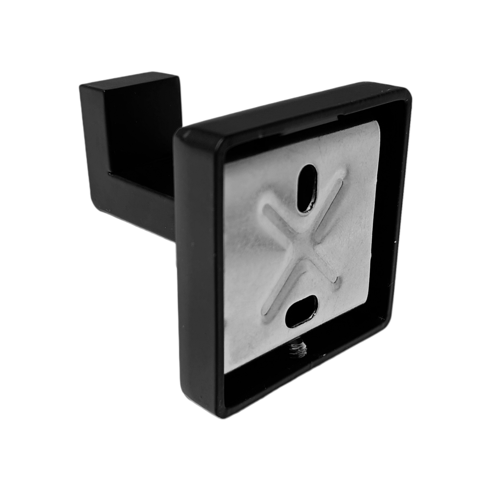 Perchero Base Cuadrada Negro Un Servicio