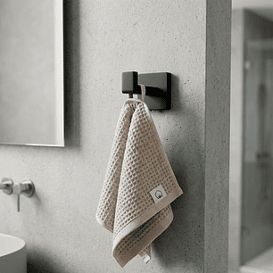 Perchero Base Cuadrada Negro Un Servicio