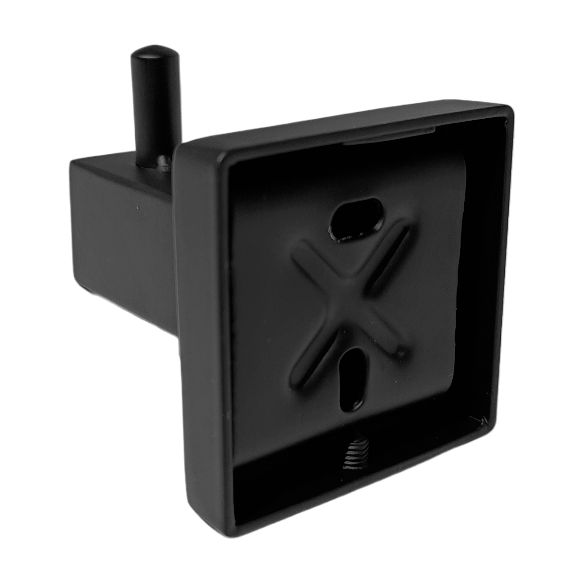 Perchero Base Cuadrada Negro Un Servicio CCOL-3309