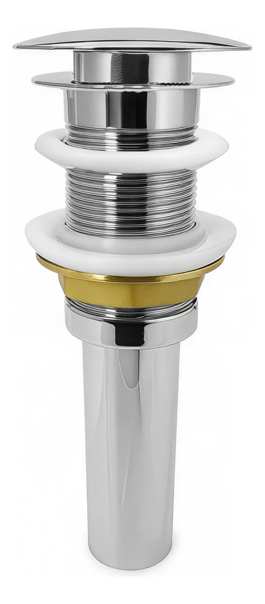 Combo Lavamanos Vidrio Transparente + Griferia + Push C072