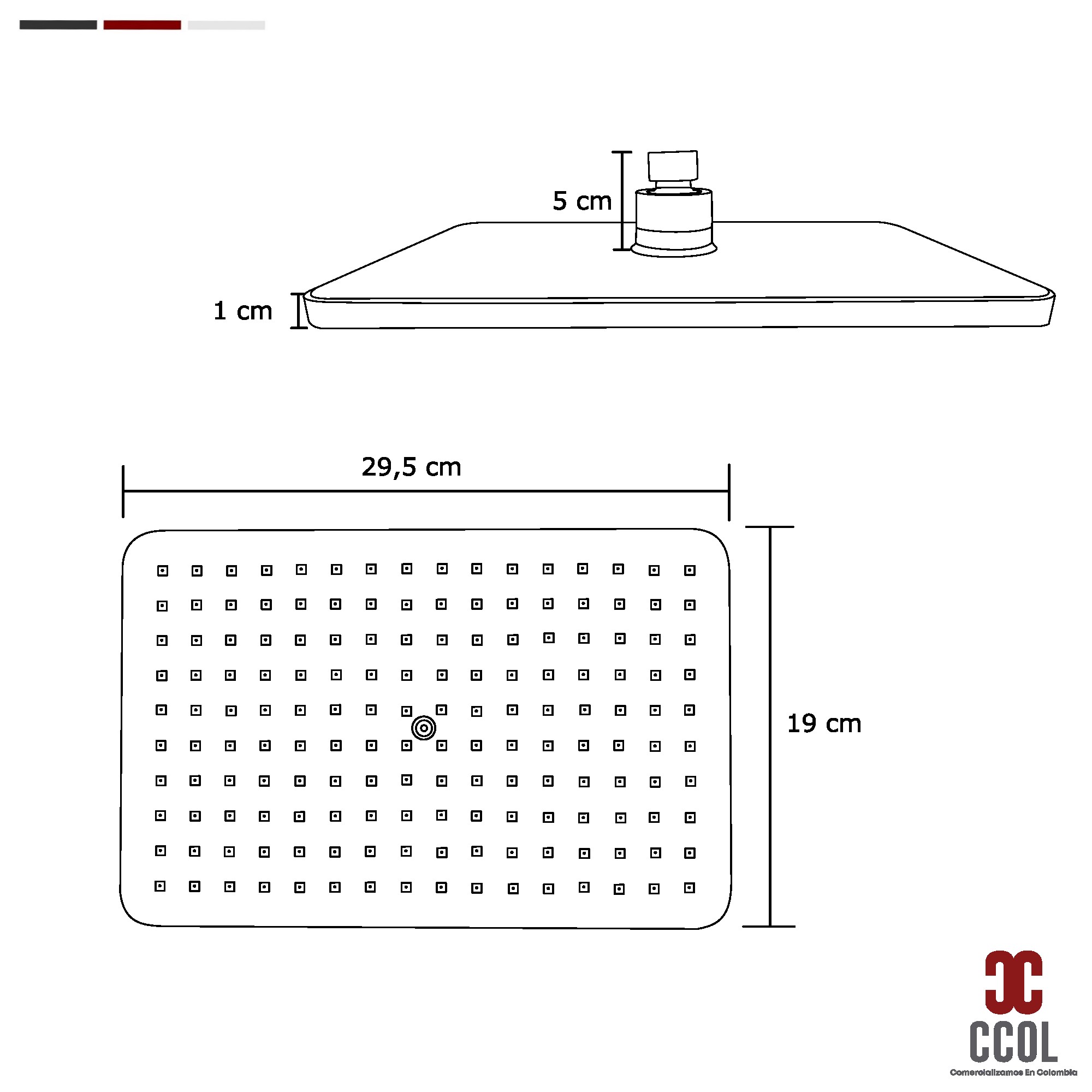 Kit Ducha + Brazo Ducha + Monomando Mezclador C1300