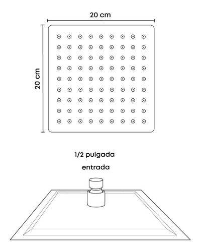 Kit Ducha + Brazo Ducha + Monomando Mezclador C1301