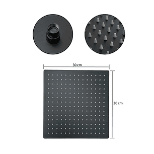 Kit Ducha Ultraslim + Brazo Ducha + Monomando Mezclador C1303