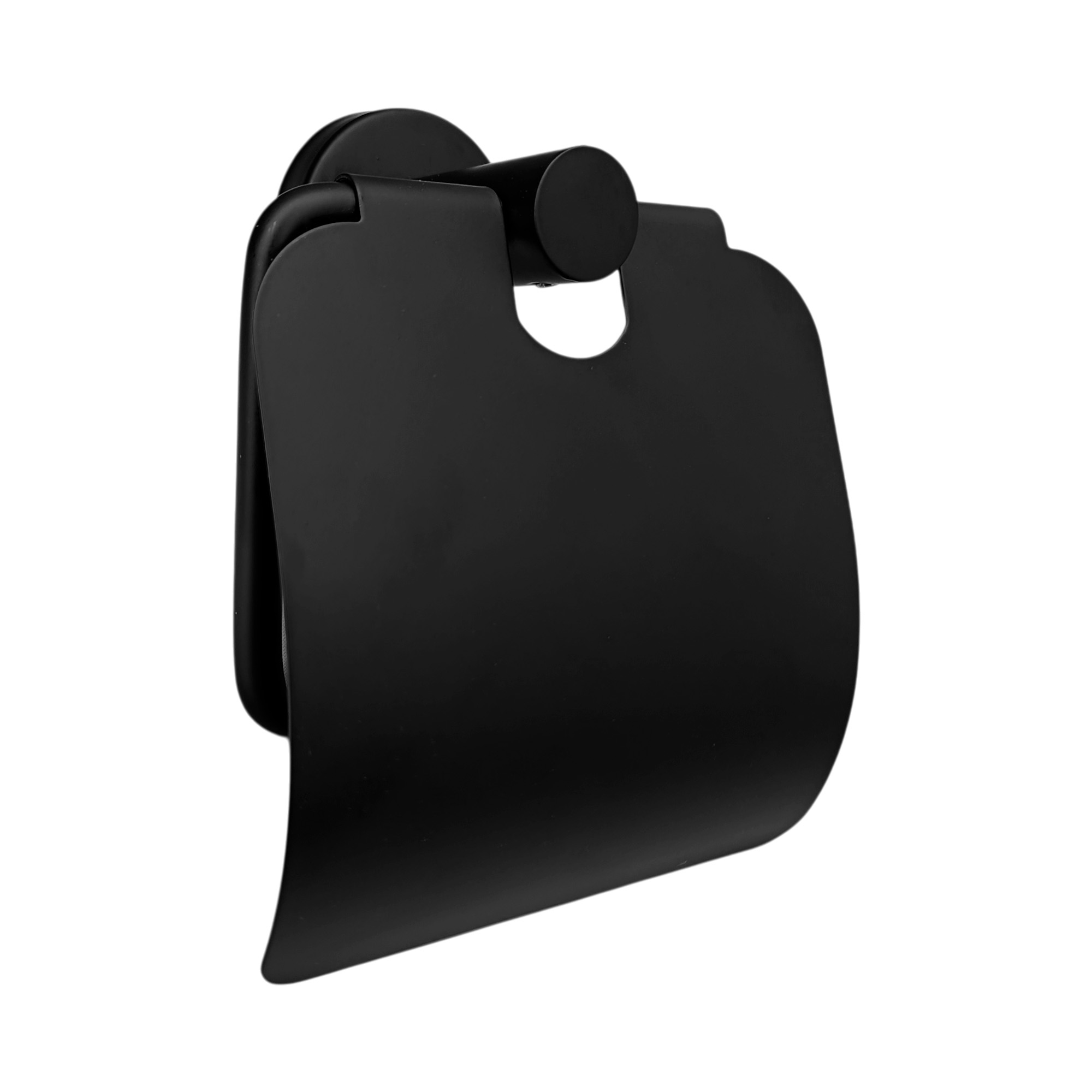 Pack x2 Set Accesorios Baño Negro Redondo x3 Piezas C1334