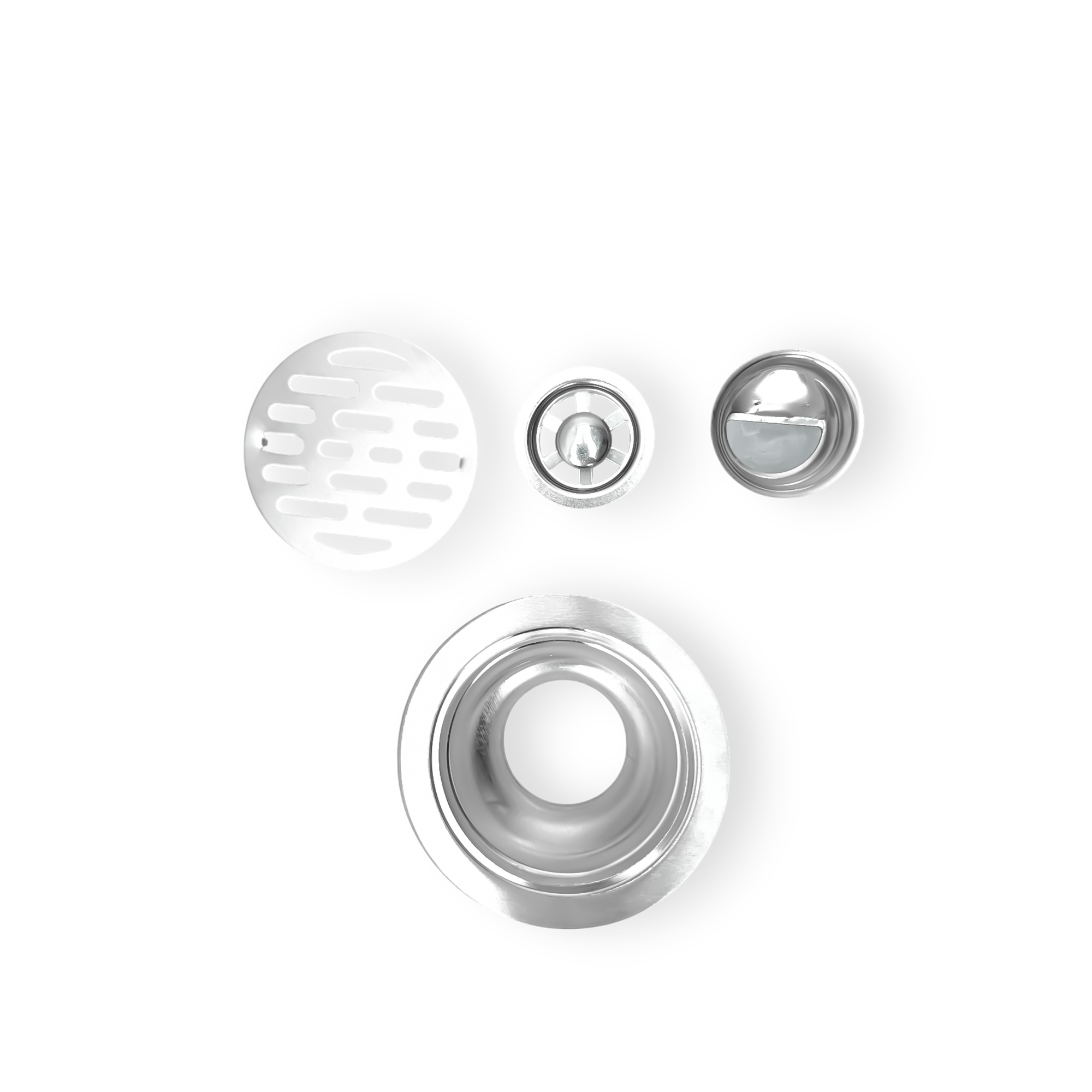 Rejilla Anticucarachas Y Antiolor Redonda Inoxidable