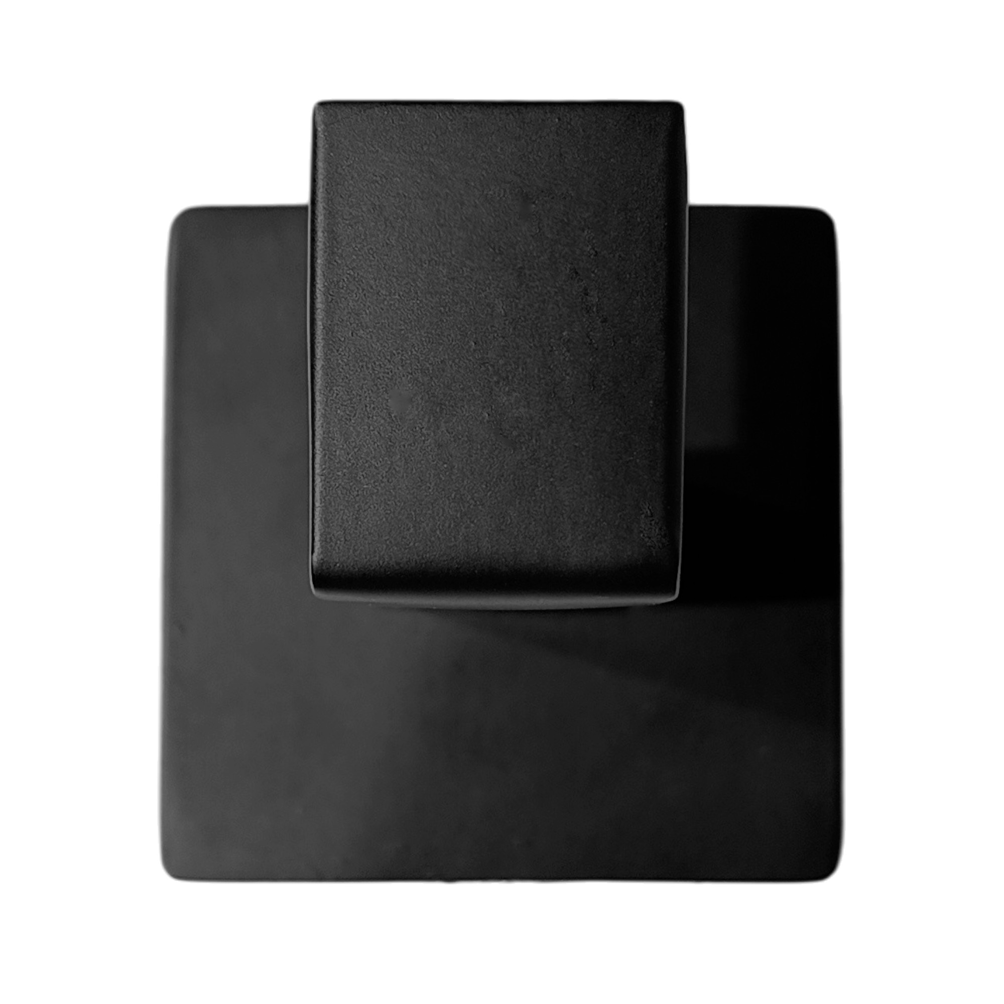 Pack x2 Perchero en Acero Base Cuadrada Negra un Servicio C1345