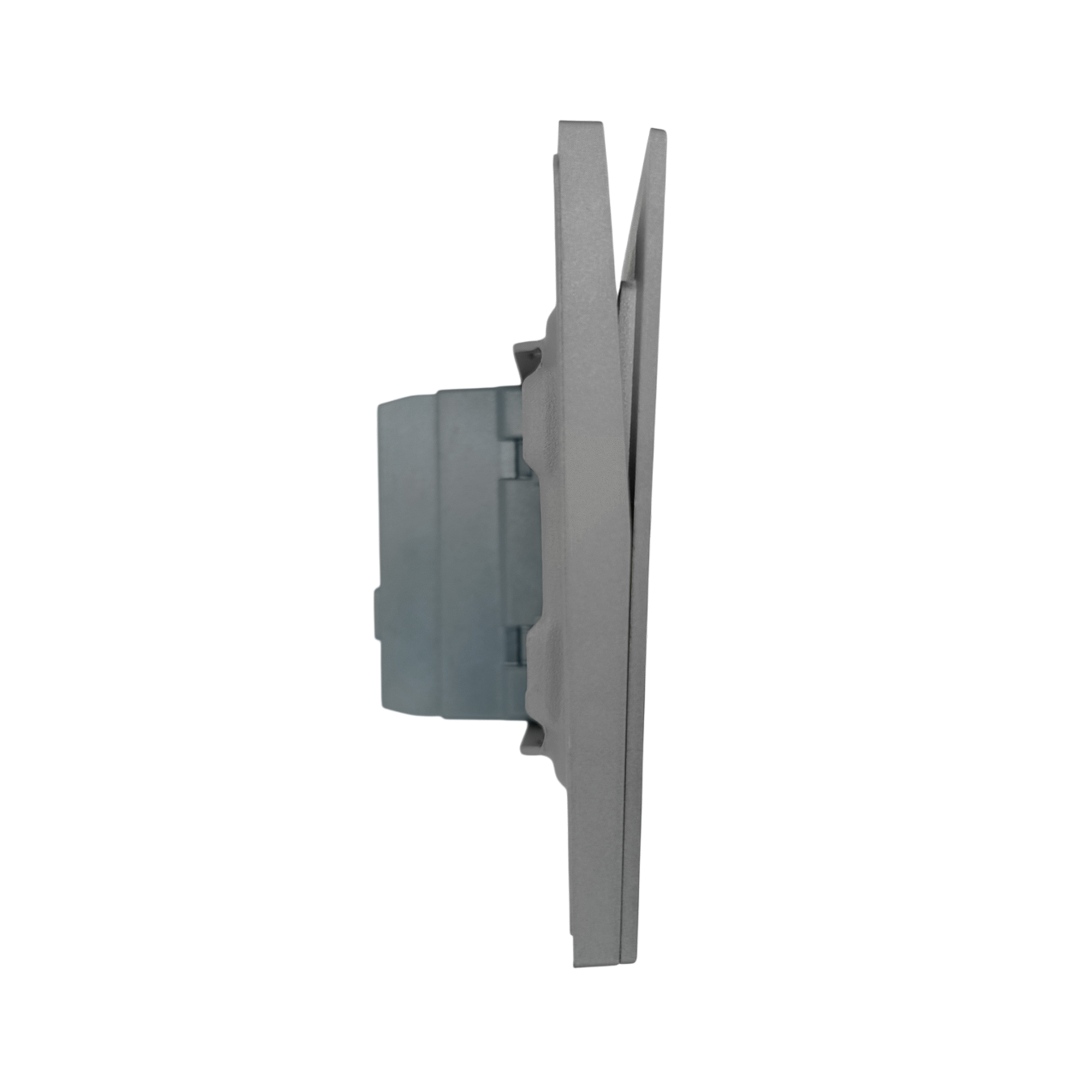 Interruptor Gris Invisible Sencillo