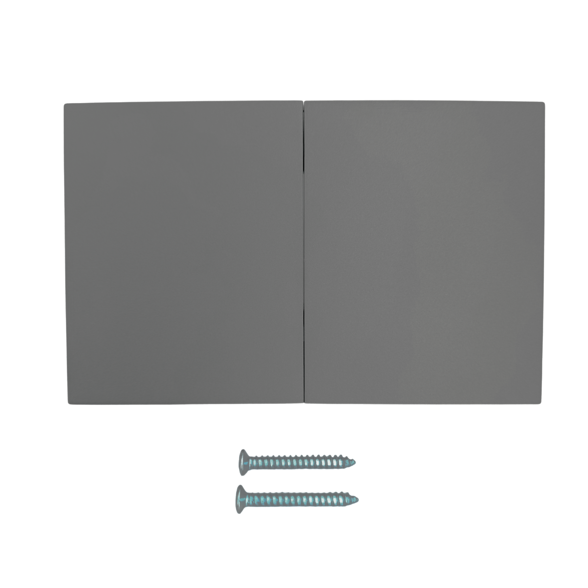 Interruptor Gris Invisible Doble