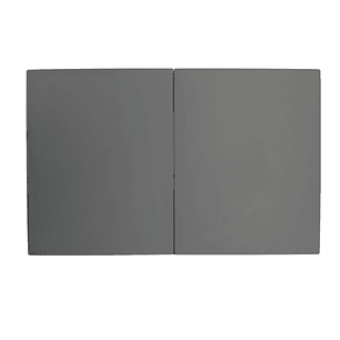 Interruptor Gris Invisible Doble