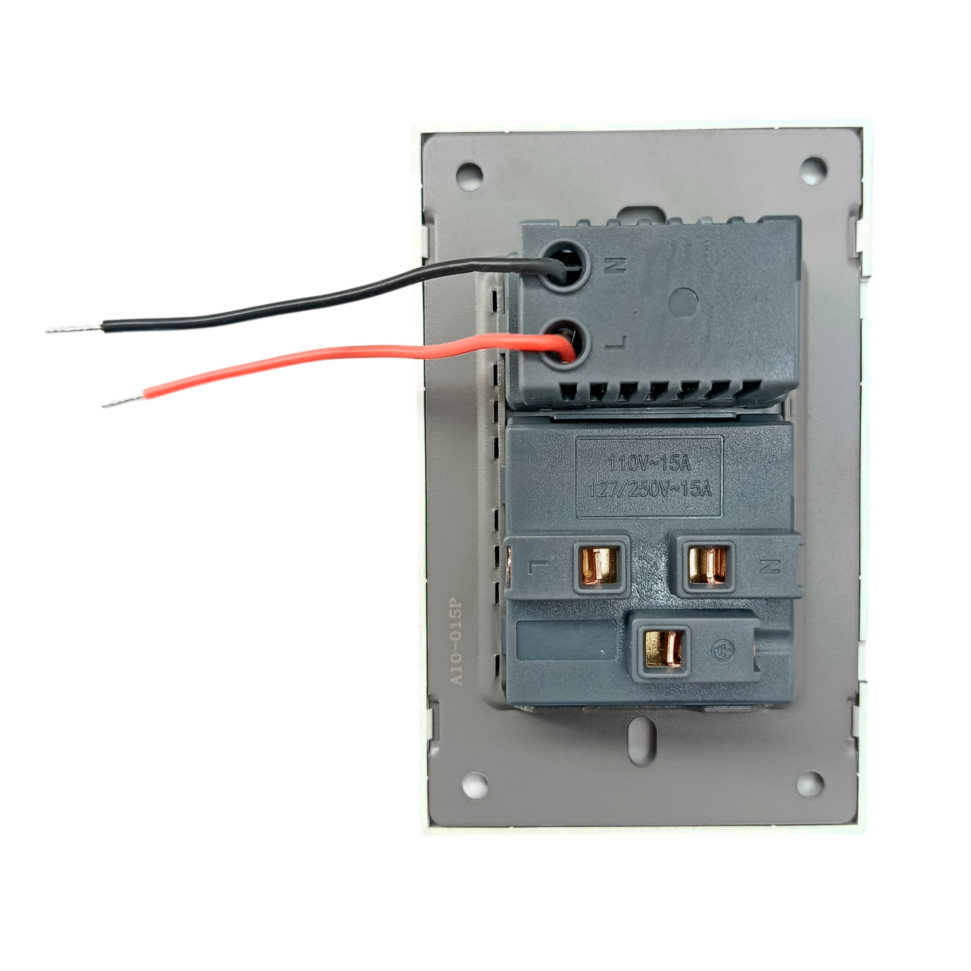 Toma Corriente Invisible + Puertos Usb Blanco