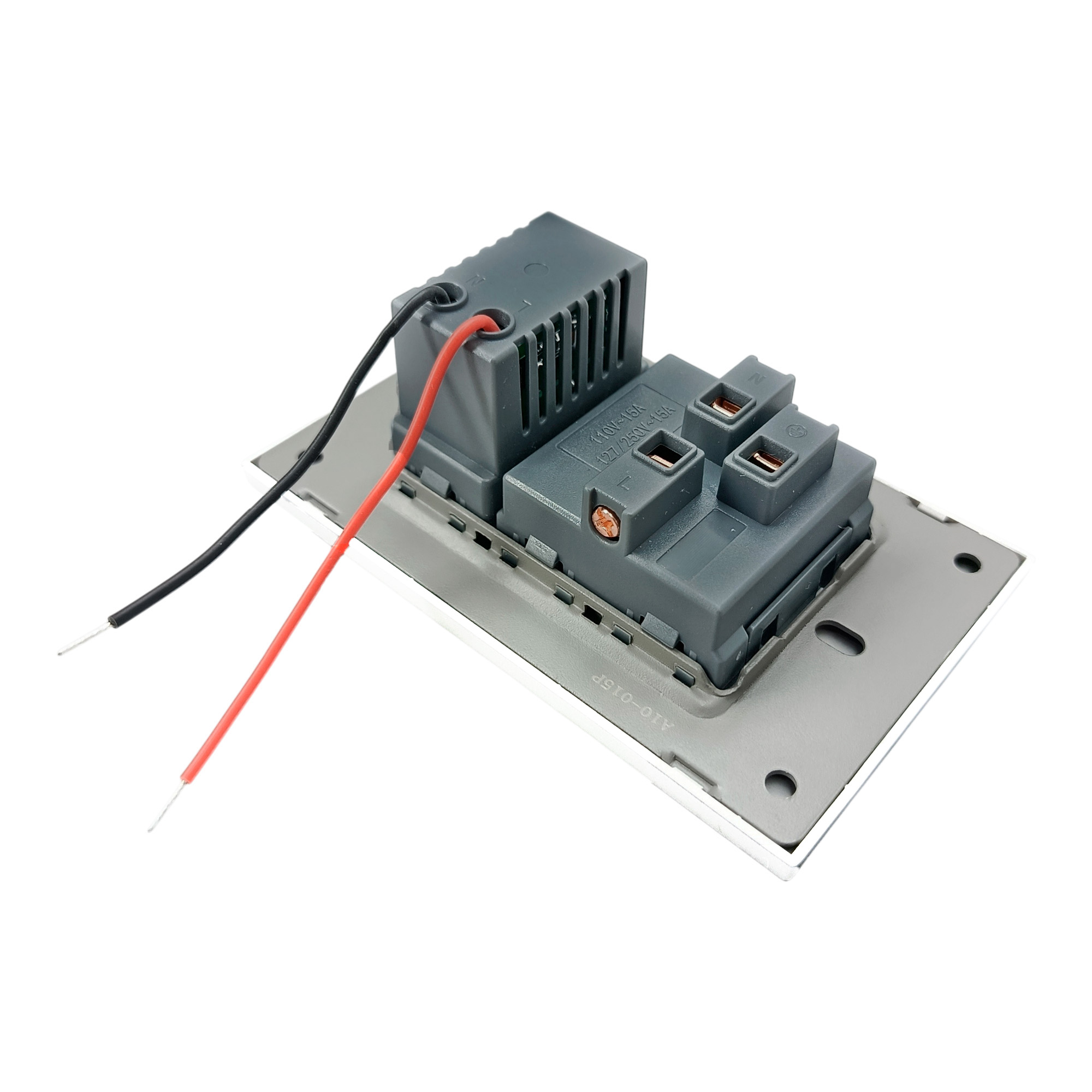 Toma Corriente Invisible + Puertos Usb Blanco