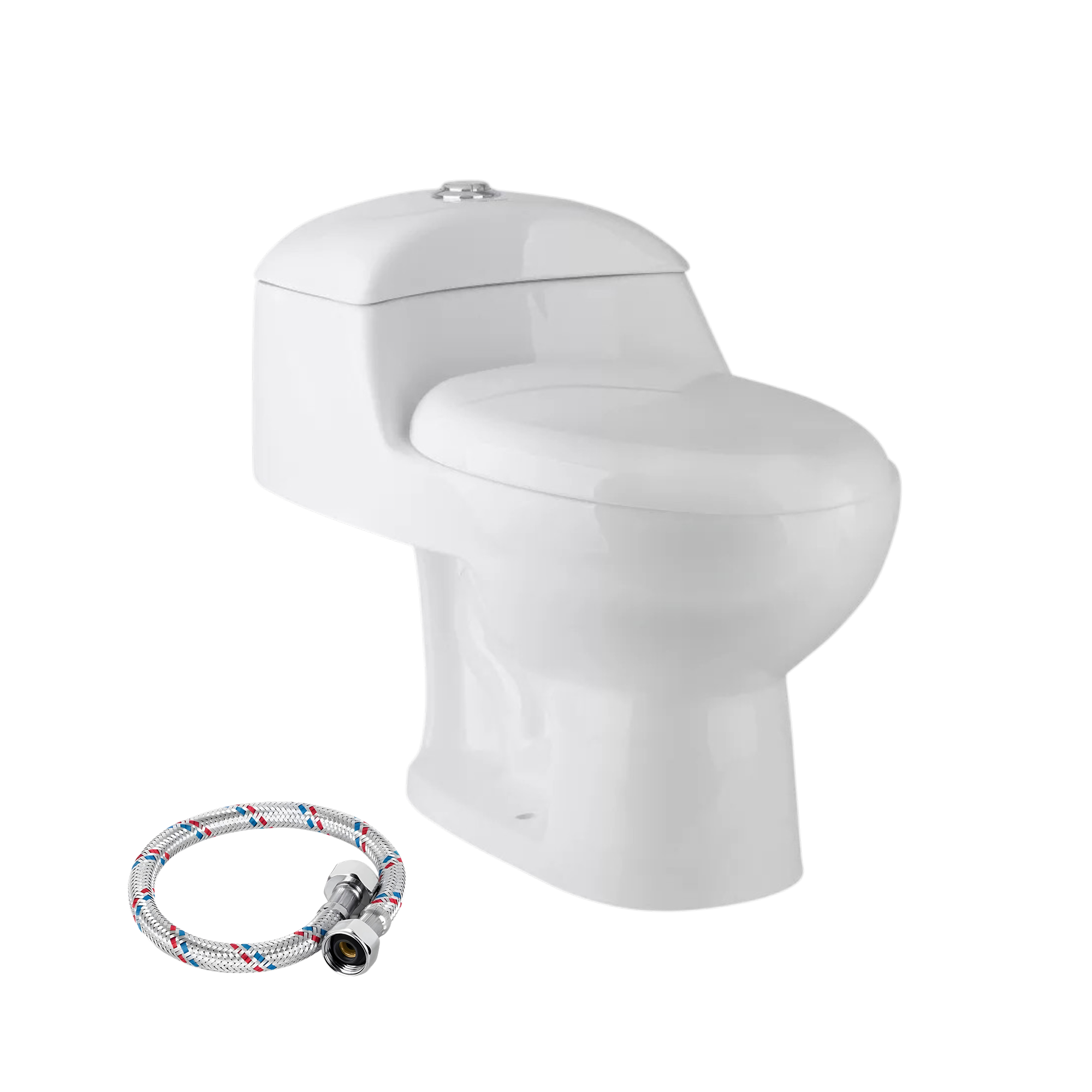 Sanitario Blanco One Piece Tapa Cierre Lento