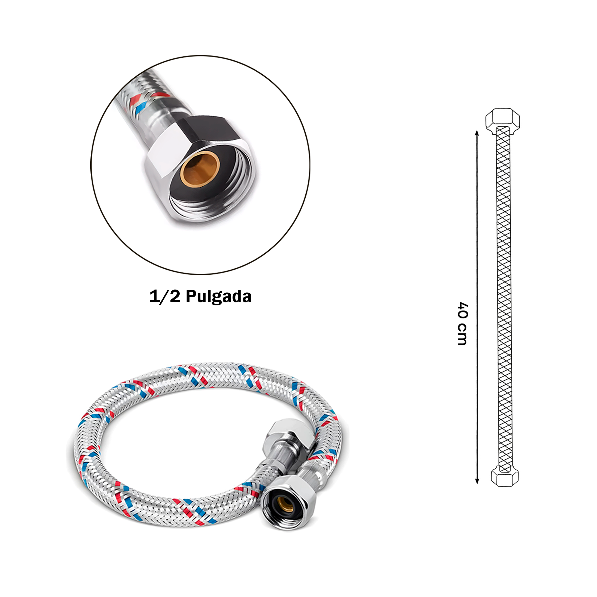 Combo Lavamanos White Vessel 33cm + Grifería Seul + Push + Sifón