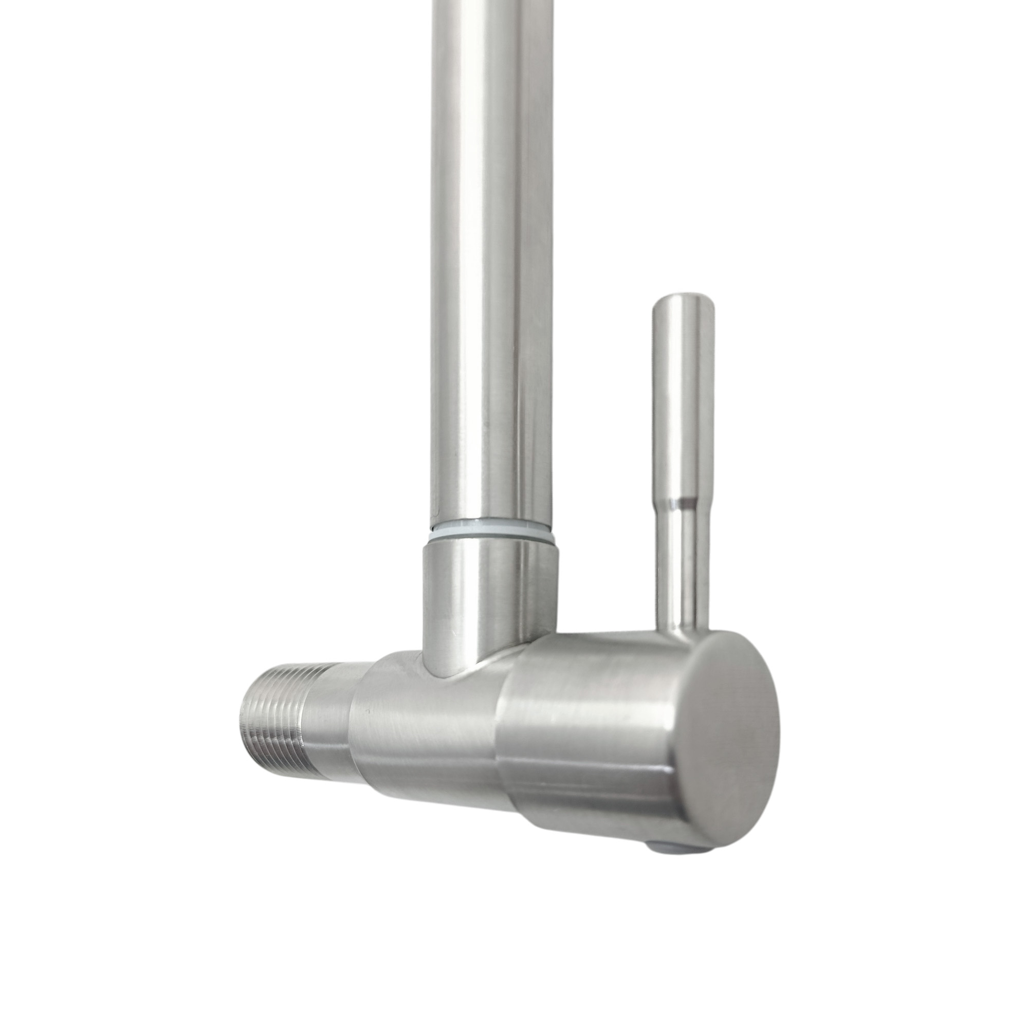 Llave Muro Agua Fría Inox D01