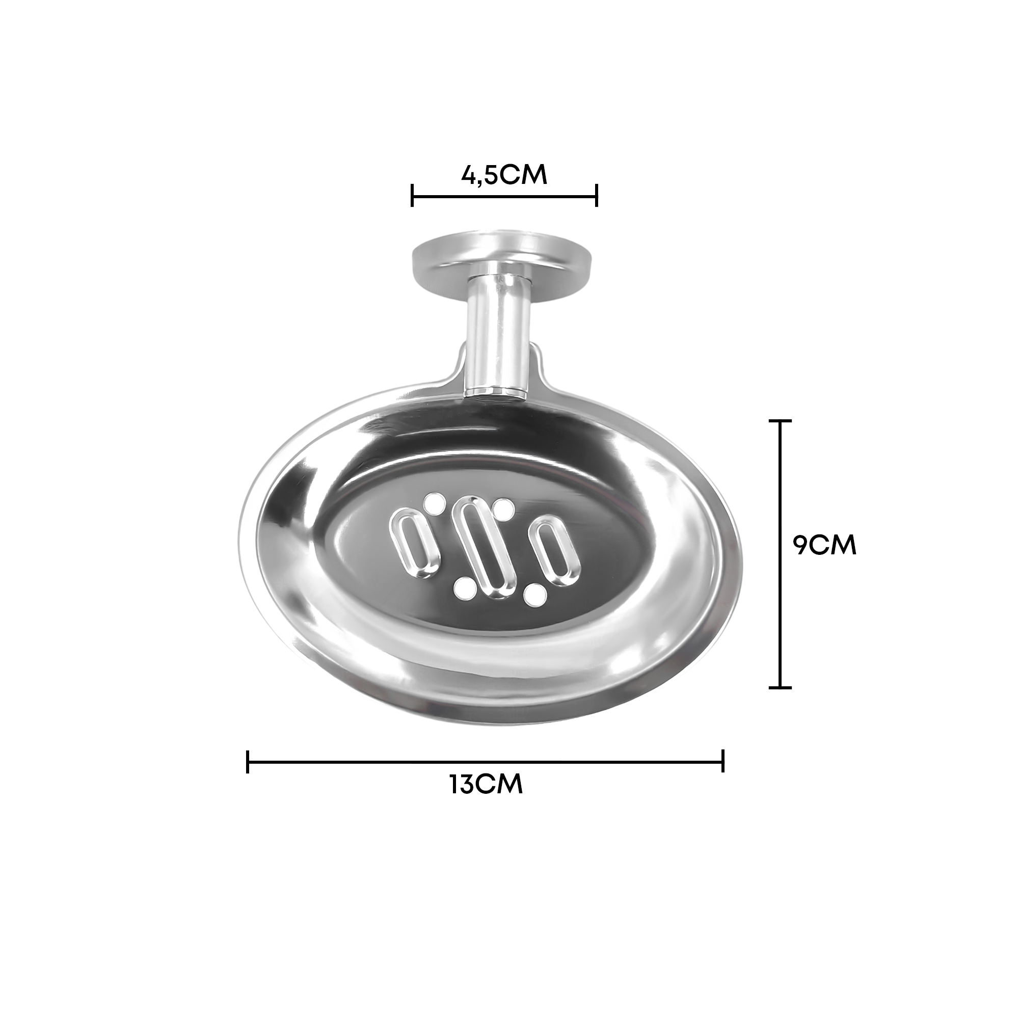 Pack x3 Jabonera en Abs C1359