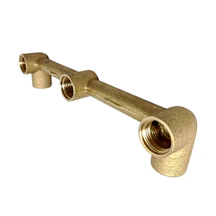 Cuerpo En Bronce Para Mezclador 8 Pulgadas A Muro