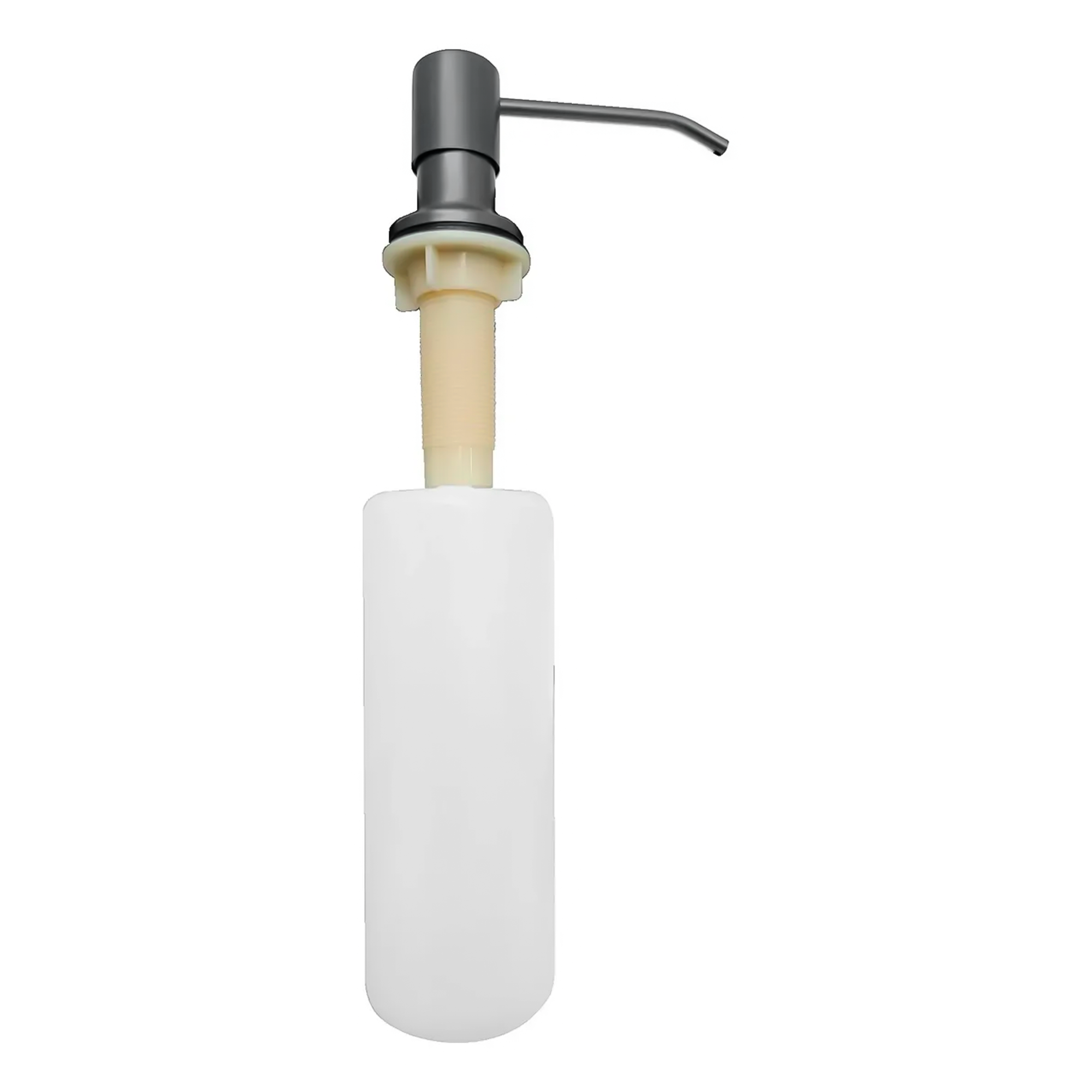 Dispensador Jabón Lavaplatos 500ml Acero Gris Cobalto