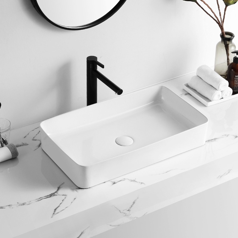 Lavamanos Ccol Blanco Rectangular Ibiza