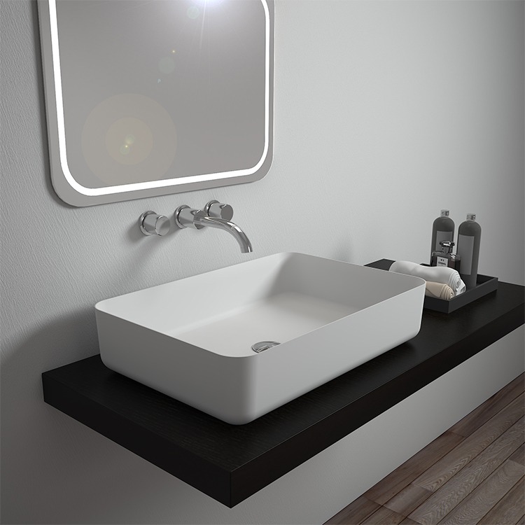 Lavamanos Ccol Blanco Rectangular Ibiza