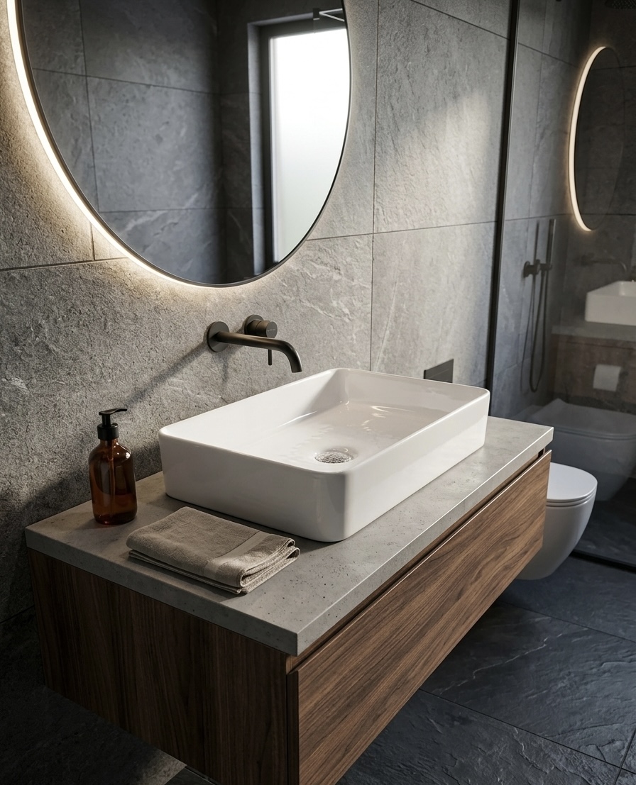Lavamanos Ccol Blanco Rectangular Ibiza