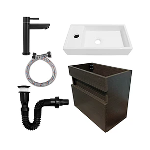 Combo Mueble Flotante + Lavamanos Nappo + Grifería C1270 