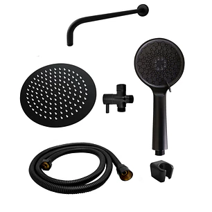 Set Ducha Y Teleducha Negro C434