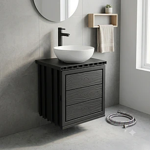 Kit Mueble + Lavamanos + Griferia Ccol1123