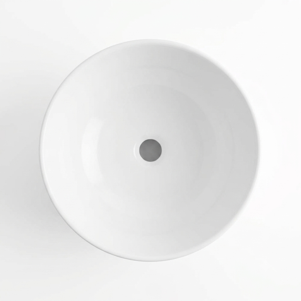 Lavamanos Pequeño Redondo Blanco 11cm*28cm Lccr28