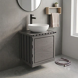 Kit Mueble + Lavamanos + Griferia CCOL1143