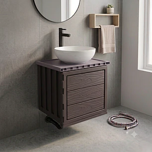 Kit Mueble + Lavamanos + Griferia CCOL1153