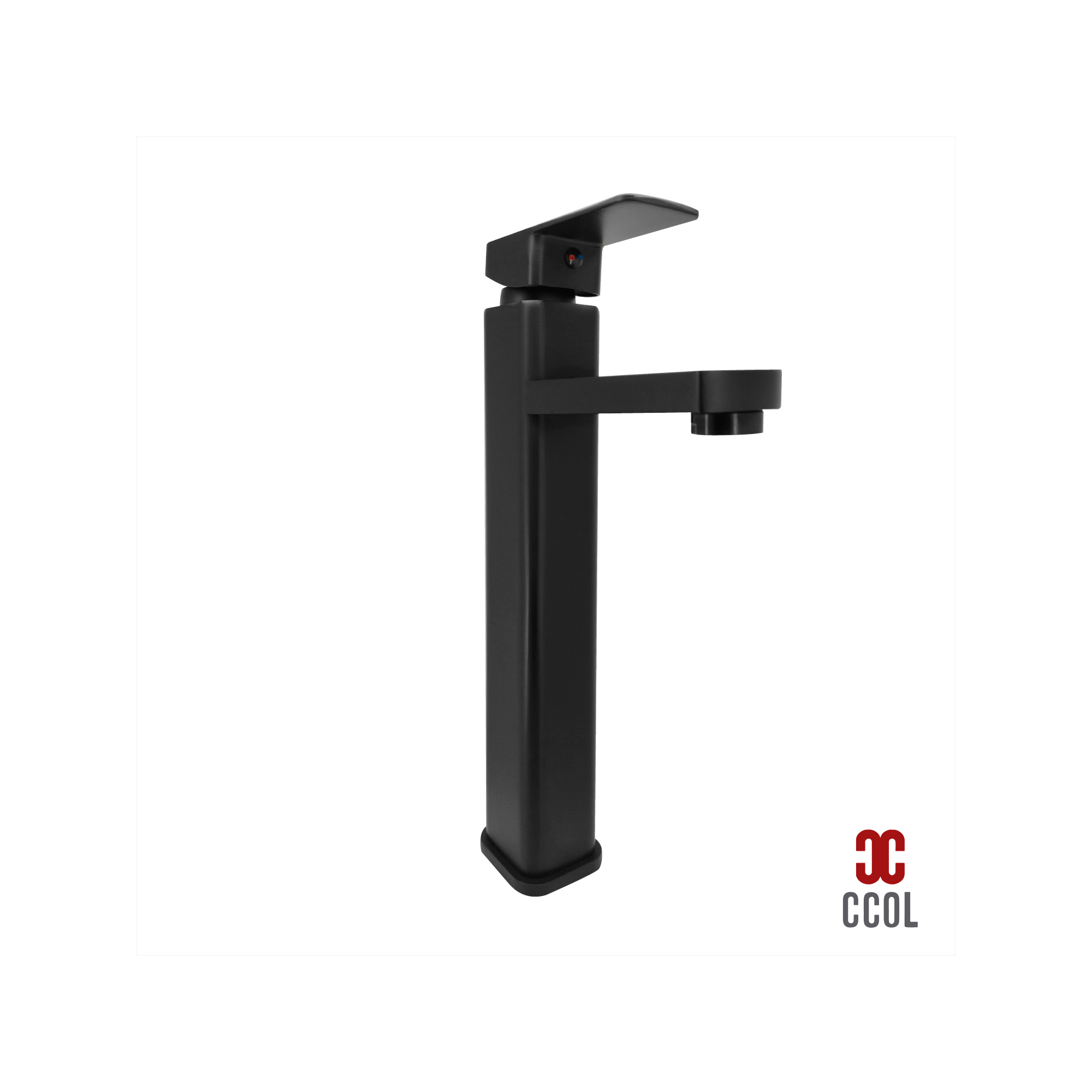Combos Lavamanos Rectangular + Grifería Negra Mezclador C1371
