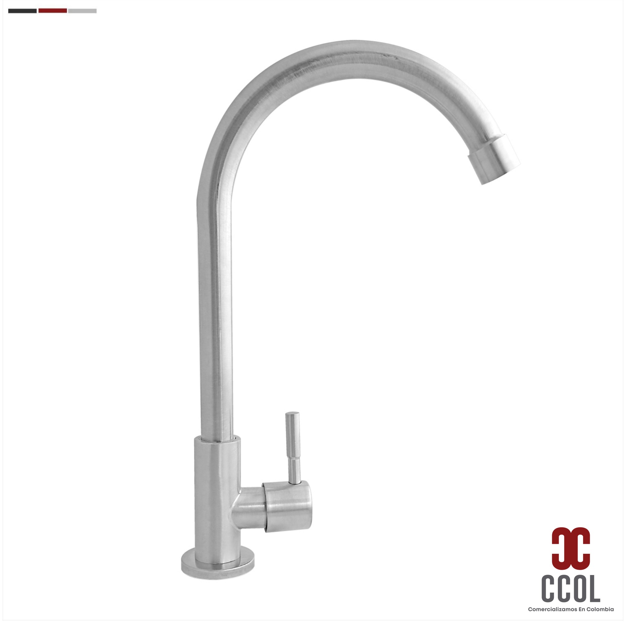 Combos Lavamanos Rectangular + Grifería Agua Fría Inox C1378